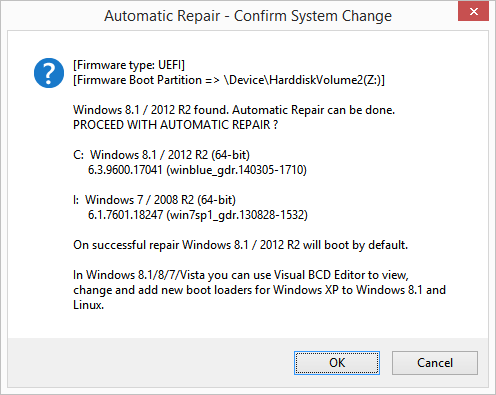 Repair Vista Installation With Windows 7 Disk
